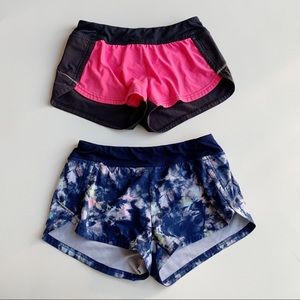Athleta Girl Lot of 2 Sprinter Short Size L/12